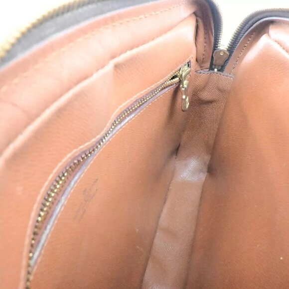 LOUIS VUITTON Marly Dragonne GM Clutch Hand Bag Monogram Brown M51825 68ED665 - Picture 8 of 16